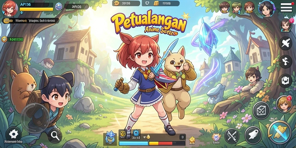 Tampilan gameplay API36 yang seru dan menarik.