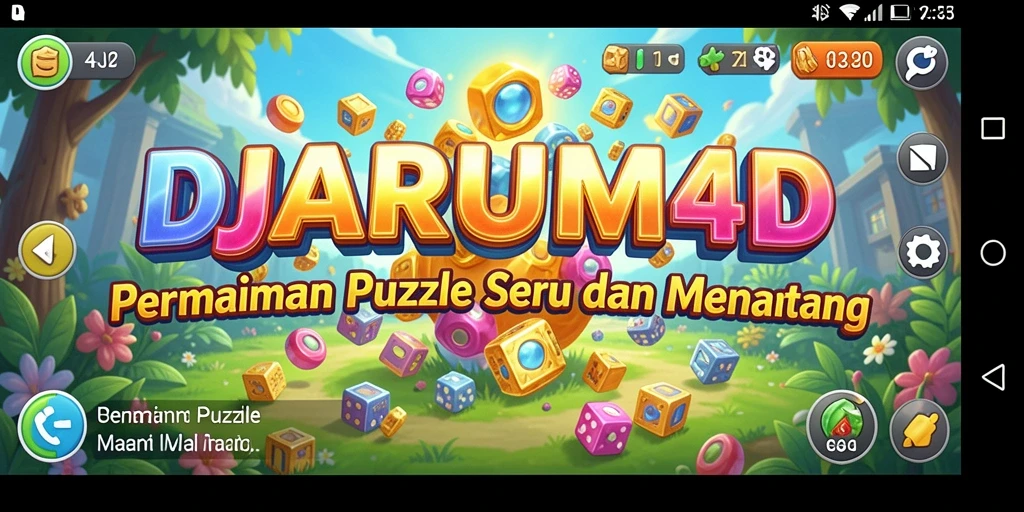 Tampilan gameplay <strong>DJARUM4D</strong> yang menarik dan menantang dalam puzzle.