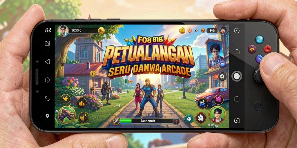 Tampilan menarik dari gameplay seru FO8 yang penuh aksi.