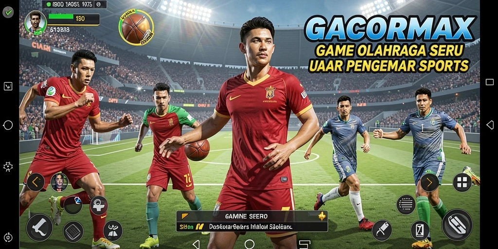 Tampilan dinamis dari gameplay GACORMAX yang seru.