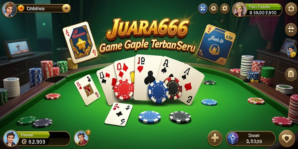 Tampilan screenshot <strong>JUARA666</strong> saat bermain Gaple yang seru.