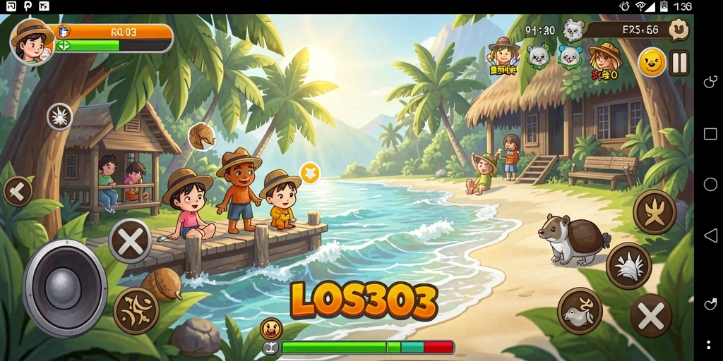 Tampilan gameplay LOS303 yang mengasyikkan dan penuh warna.