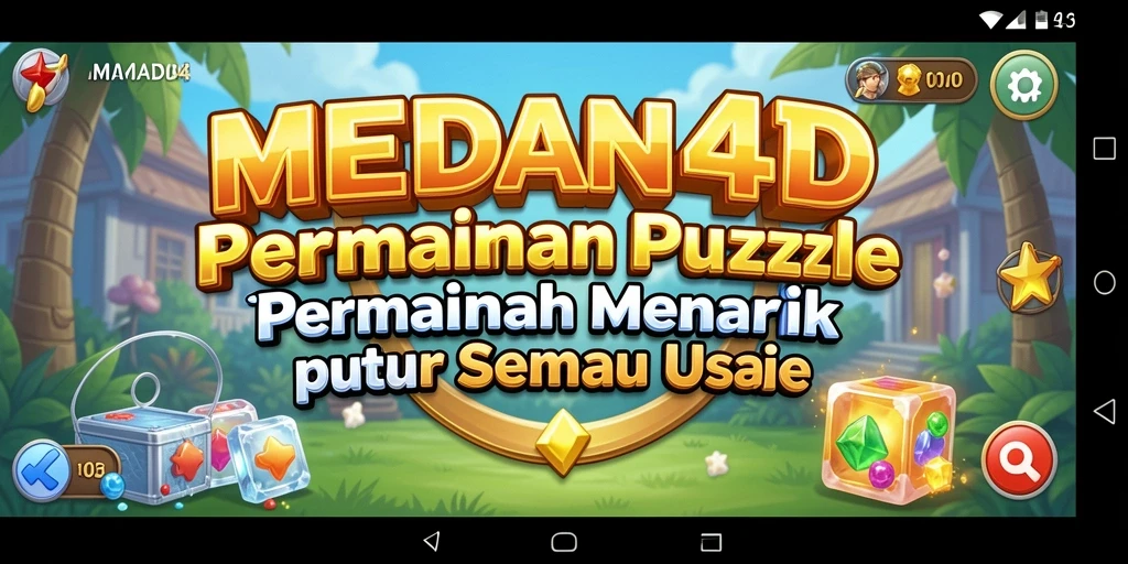 Tampilan gameplay MEDAN4D yang menarik dan penuh warna.