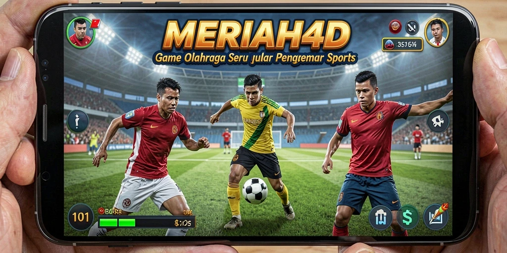 Tampilan gameplay menarik dalam MERIAH4D yang menampilkan situasi pertandingan seru.