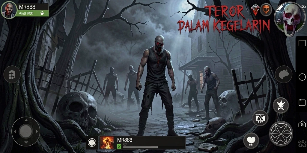 Gameplay menegangkan di dunia horor yang mencekam