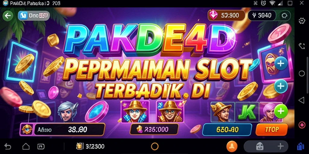 Tampilan menakjubkan dari gameplay PAKDE4D yang seru.