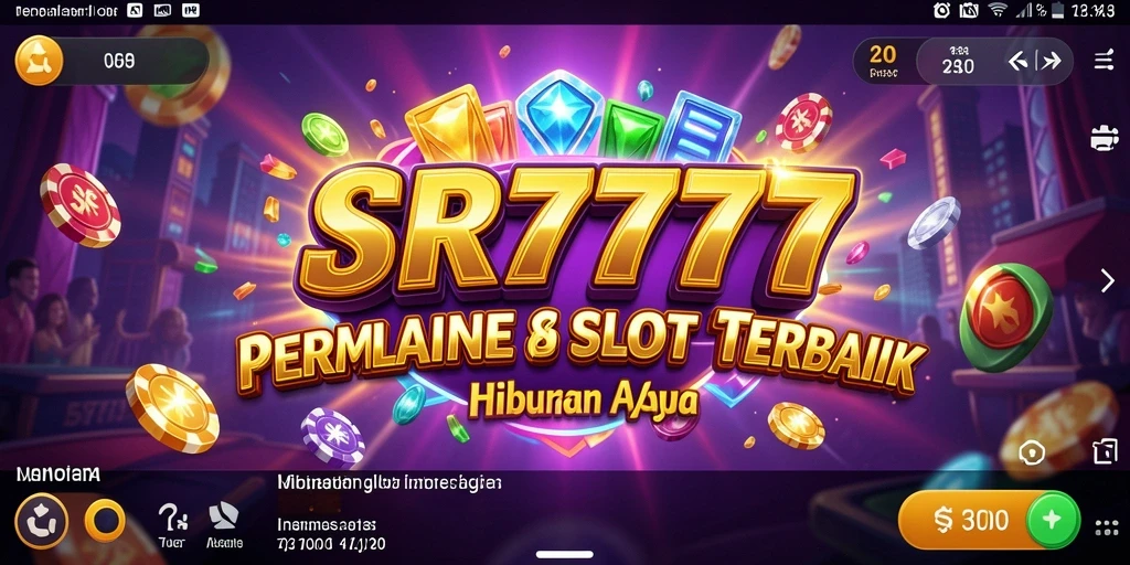 Gameplay menarik dari game Slot SR777 yang penuh warna.