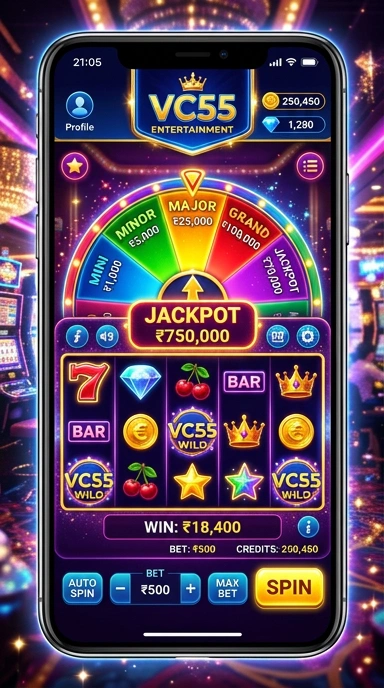 Screenshot bagian kategori aplikasi di vc55, menunjukkan berbagai pilihan yang tersedia.